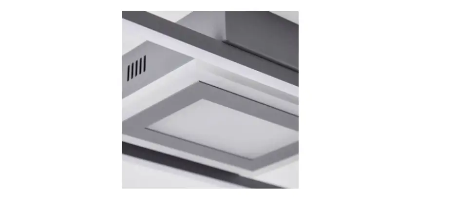 Brilliant G99369 Besson Ceiling Light Led Grey 1-light Source Instructions