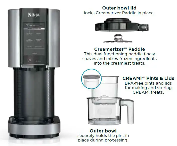 NINJA NC300 Creami Ice Cream Maker 09
