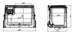 diagram, engineering drawing
