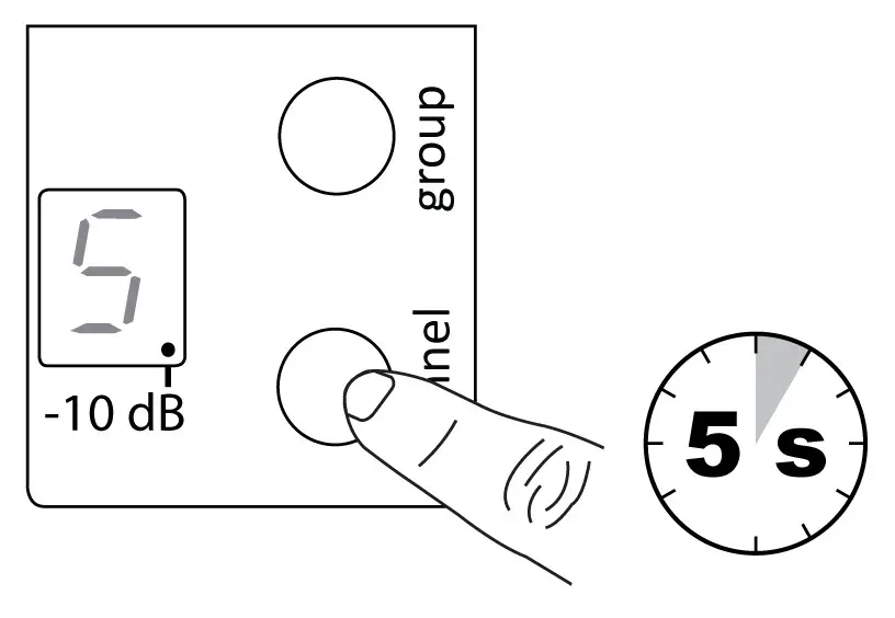 SHURE BLX14E-B98 BLX Wireless System - Adjusting Gain 2