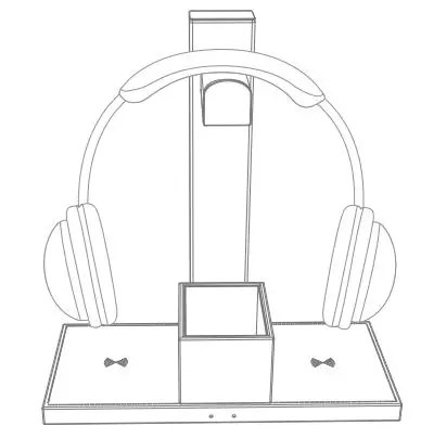 Gem Group 100937 Truman Dual Wireless Charger And Headphone Stand Instruction Manual Gem Group 100937 Truman Dual Wireless Charger And Headphone Stand Instruction Manual