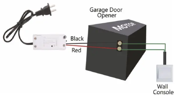 LEDLUX MS-102 WiFi Smart Garage Door Controller fig 3