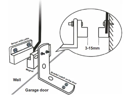 LEDLUX MS-102 WiFi Smart Garage Door Controller fig 8
