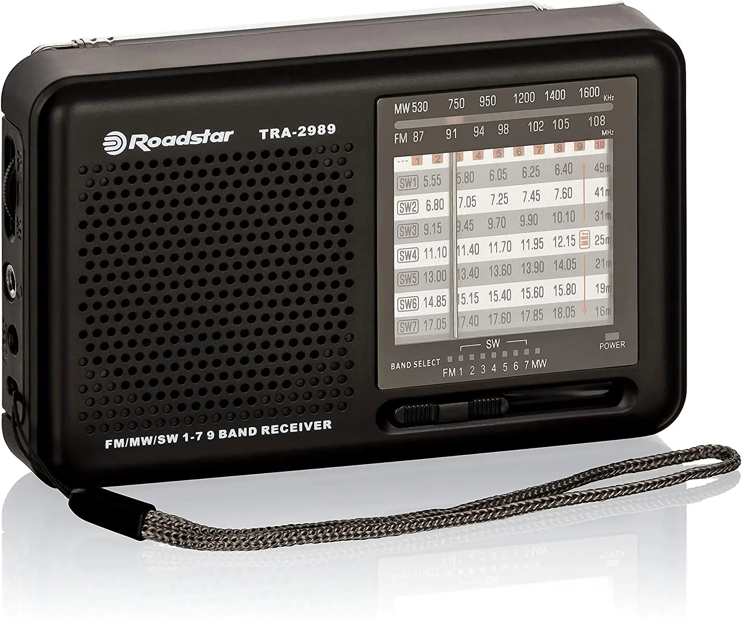 Roadstar TRA-2989 Multiband Portable Radio