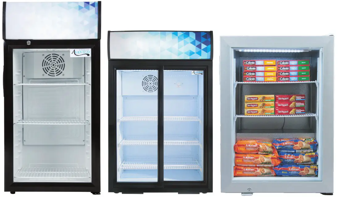 AVANTCO 360SC40 Countertop Refrigerator Displays Refrigerator - Cover