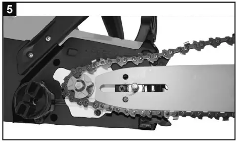 FITTING THE BAR AND CHAIN