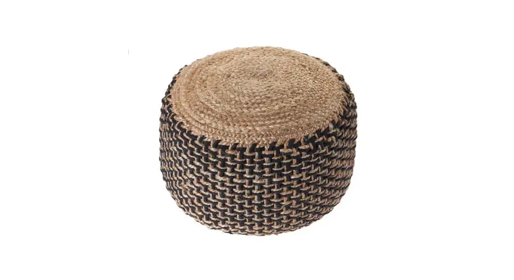 Simpli Home Axcpf-54-daq Serena Round Braided Pouf Deep Aqua Instruction Manual