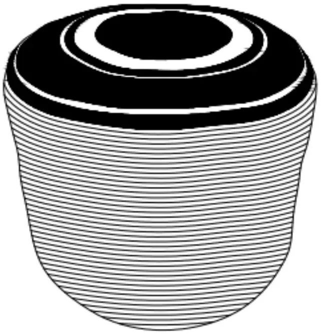 SIMPLi HOME AXCPF 54 DAQ Serena Round Braided Pouf Deep Aqua