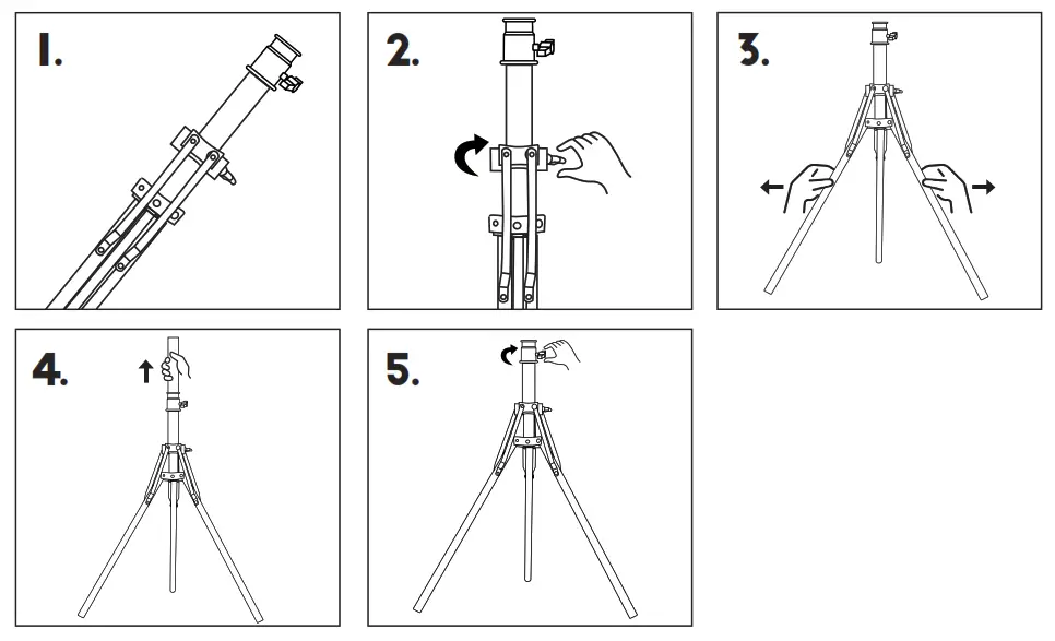 crest CVL10TK 10 Inch Ring Light Kit - TRIPOD