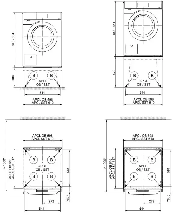 Miele PWM 908 DV Professional Washing Machine Fig5