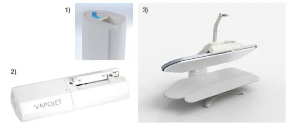 elnapress 250S Ironing Press - USING THE VAPOJET