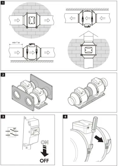 anslut 012959 Ventilation Fan - figure 1