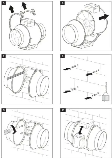 anslut 012959 Ventilation Fan - figure 2