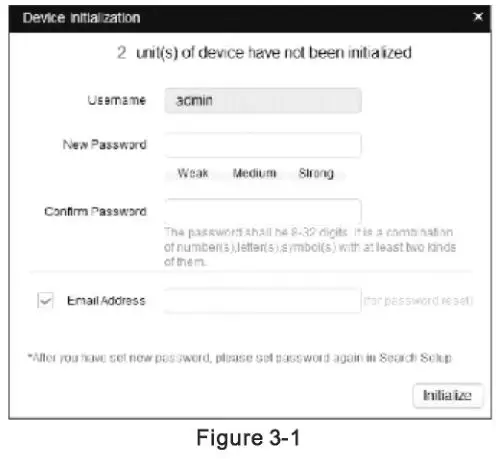 dahuatech Waterproof Turret Network Camera - Figure 3-1