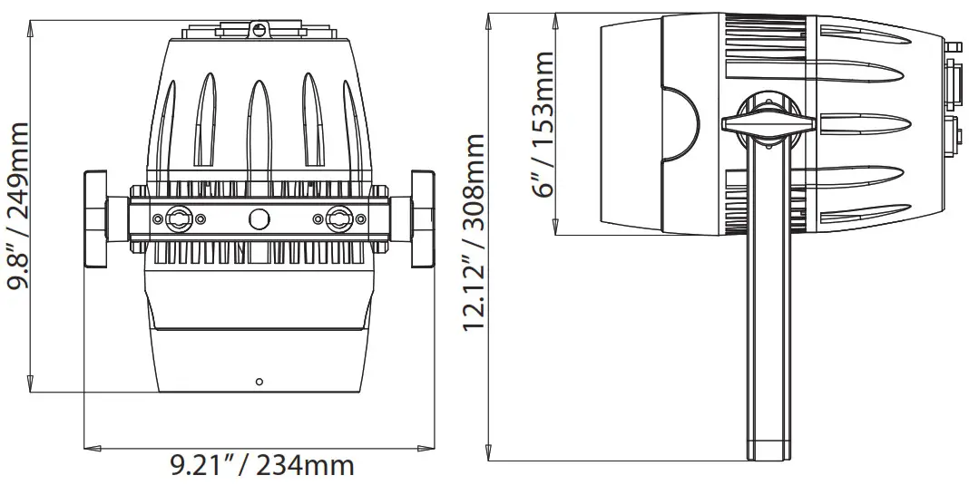 ADJ Encore Burst 100 IP - Dimensional