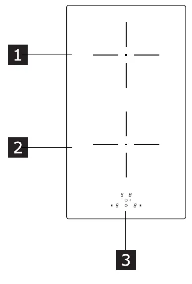 IKEA 804.678.10 VÄLBILDAD Induction Hob FIG 3
