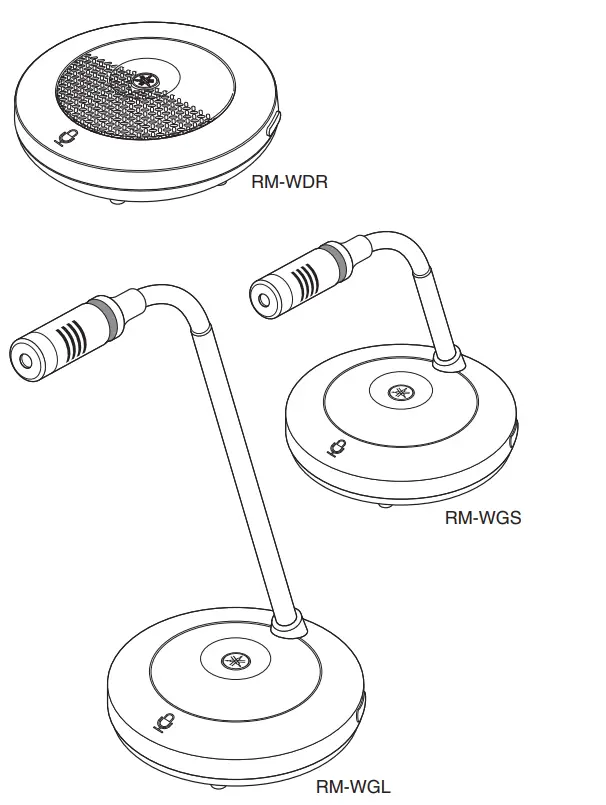 YAMAHA RM TT W Wireless Microphone - fig