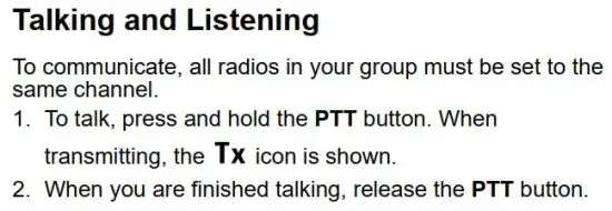 FIG 5 Talking and Listening