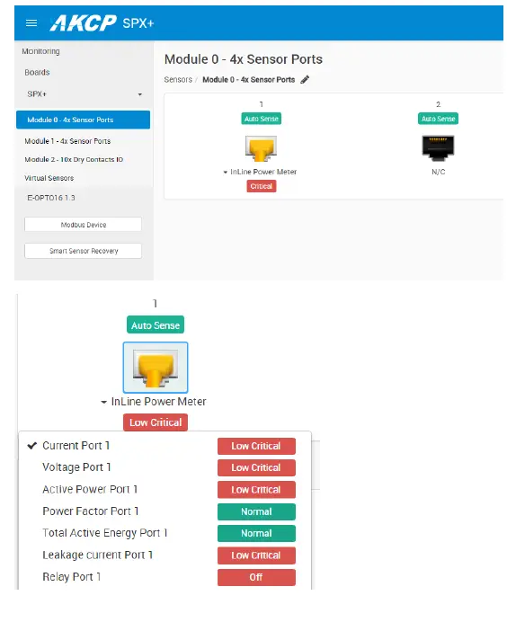 AKCP Inline Power Meter AC Power Monitoring and Switching 6