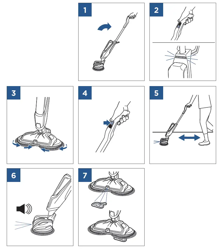 BiSSEll 2240 Cordless Spinwave 8