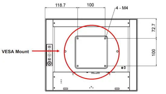 MicroTouch SK 150P A1 Slimline Kiosk Touch Monitor - figure 9