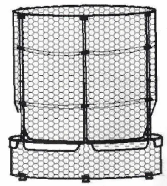 MERSCO TX 7105C Mini Trampoline and Safety Enclosure