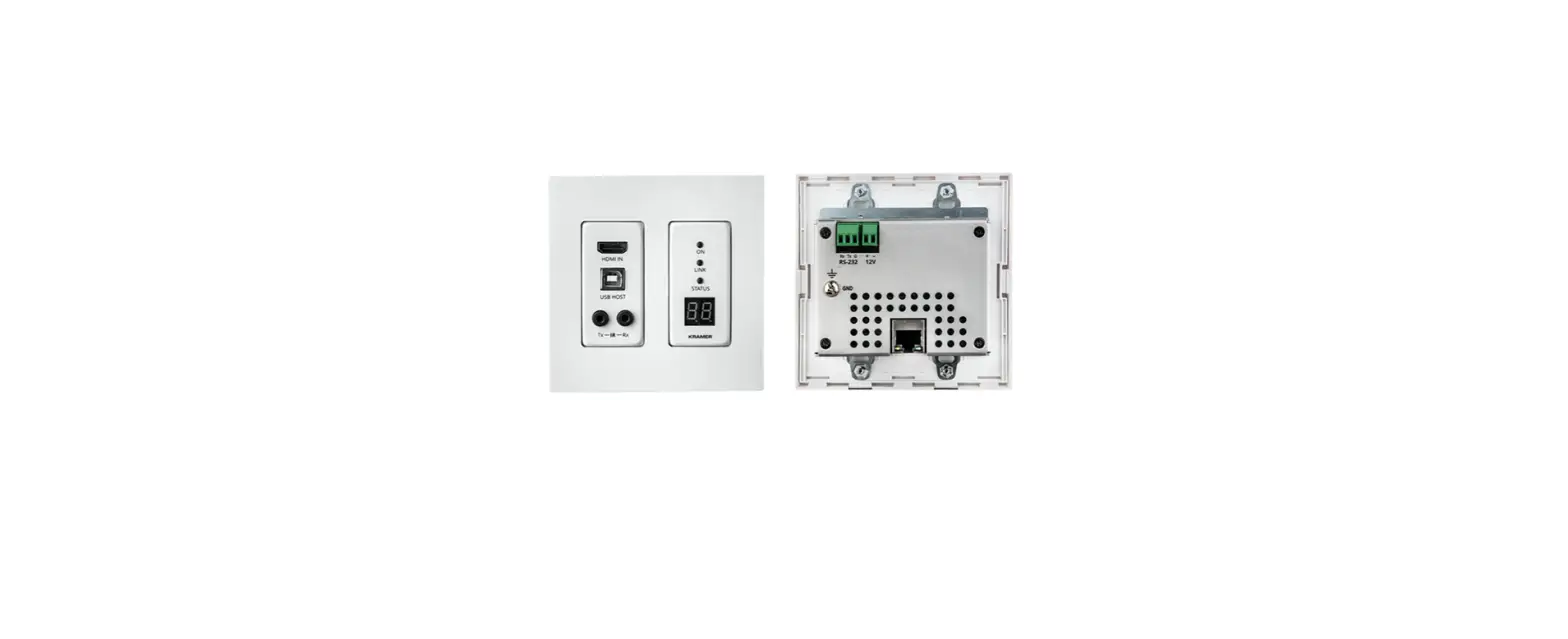 Kramer Wp-en6 Hdcp 2.2 Wall Plate Video Encoder, User Guide