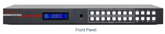 HALL TECHNOLOGIES HSM-88-4K 4K 8X8 HDMI Matrix Switcher-2