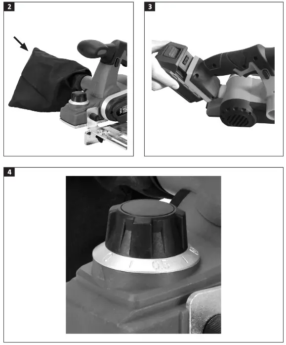 MEEC TOOLS 012598 18V Electric Planer - Product Overview 2