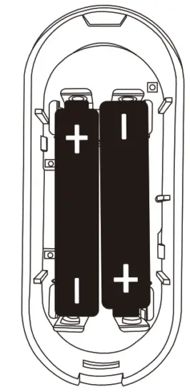 Cigna AW201 WiFi Door and Window Smart Intelligent Alarm - battery 1
