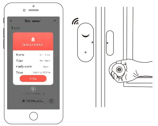 Cigna AW201 WiFi Door and Window Smart Intelligent Alarm - fig 147