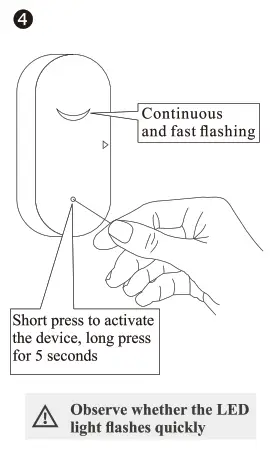 Cigna AW201 WiFi Door and Window Smart Intelligent Alarm - fig 5