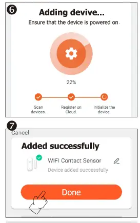 Cigna AW201 WiFi Door and Window Smart Intelligent Alarm - fig8