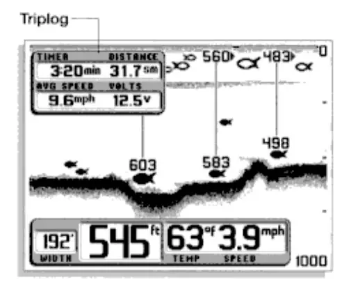 HUMMINBIRD 203930994 Wide Paramount Fish Finder - FIG 14