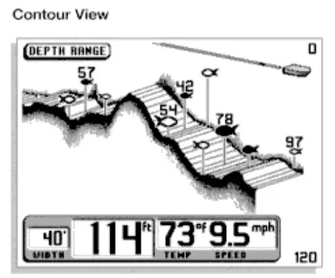 HUMMINBIRD 203930994 Wide Paramount Fish Finder - FIG 9