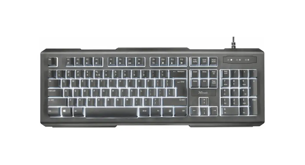 Trust Lito Multimedia Backlit Keyboard User Guide