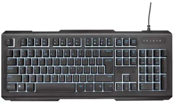 Trust Lito Multimedia Backlit Keyboard