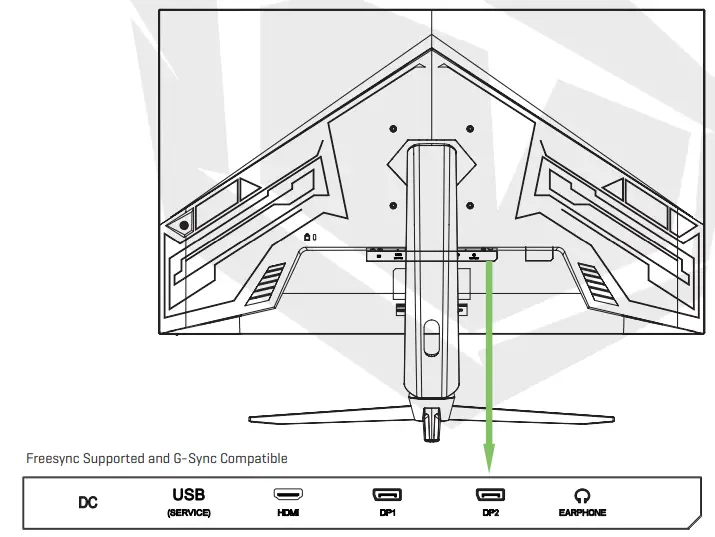 MONSTER Aryond A32 V1.2 32 Inch Curved Gaming Monitor - USB Upgrade