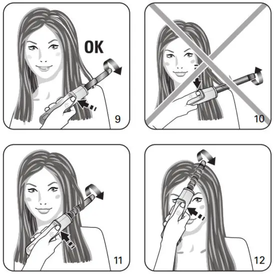Rowenta CF6510D4 Curl Activ Curling Tong - Fig 3