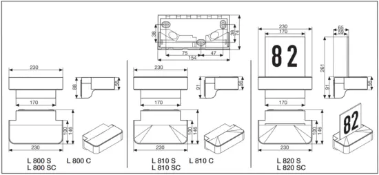 steinel L 800 LED Outdoor Wall Light - FIG 4