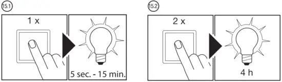 steinel L 800 LED Outdoor Wall Light - FIG 7