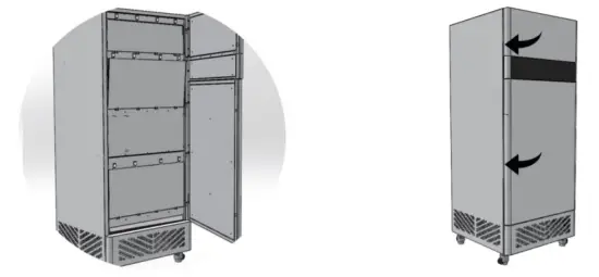 Dispose of the removed particulate filters