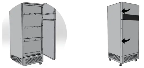 Replace filter material