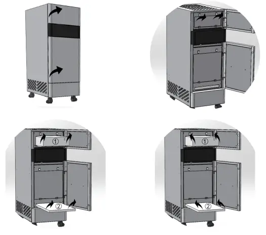 Replace the high efficiency filter