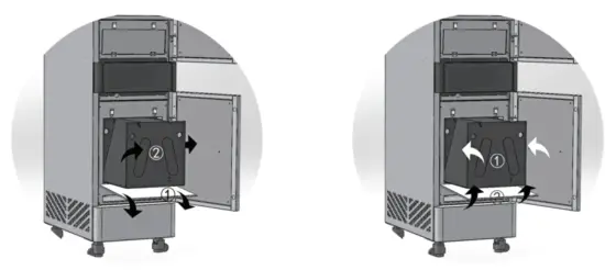 Replace filter material