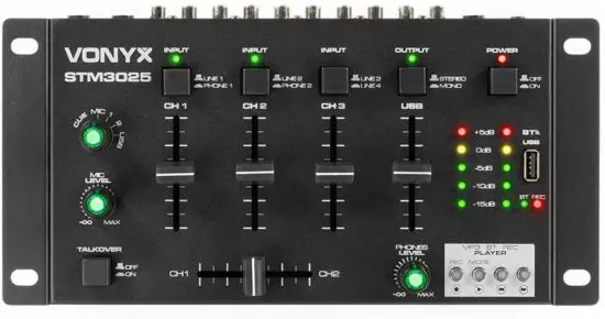 VONYX STM3025 7-Channel Mixer