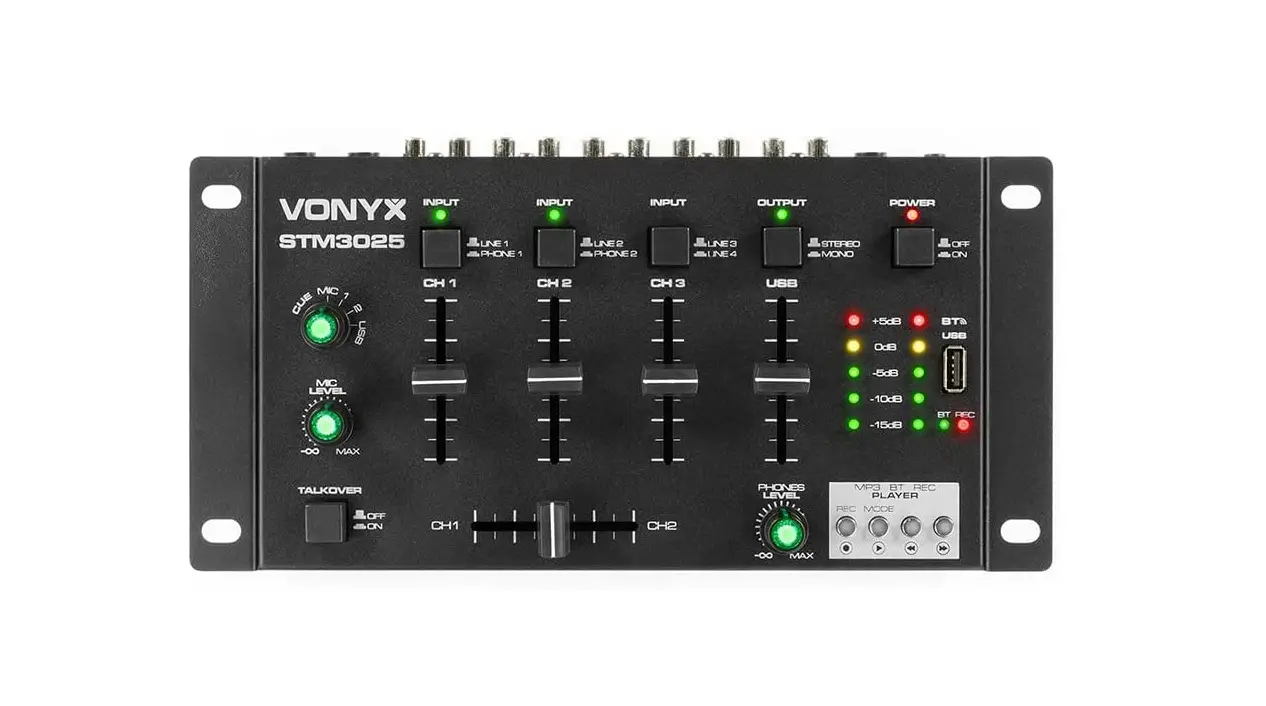 Vonyx Stm3025 7-channel Mixer Instruction Manual Vonyx Stm3025 7-channel Mixer Instruction Manual