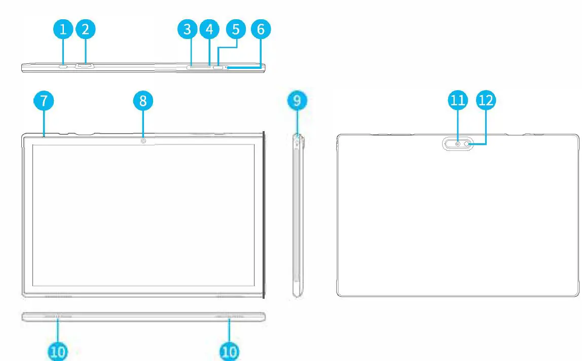 VANKYO MatrixPad S10 10 Inch Android Tablet-fig1