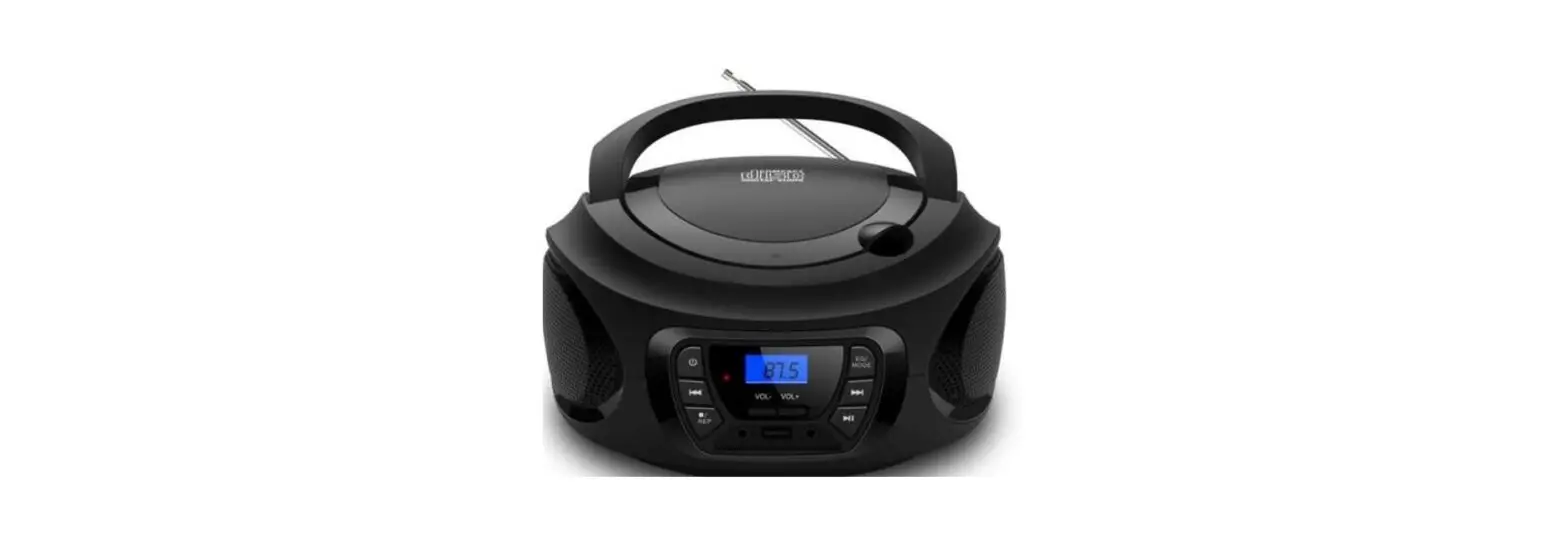 Nod Intro Portable Fm-cd-usb-mp3 Aux Player With Lcd Display User Manual