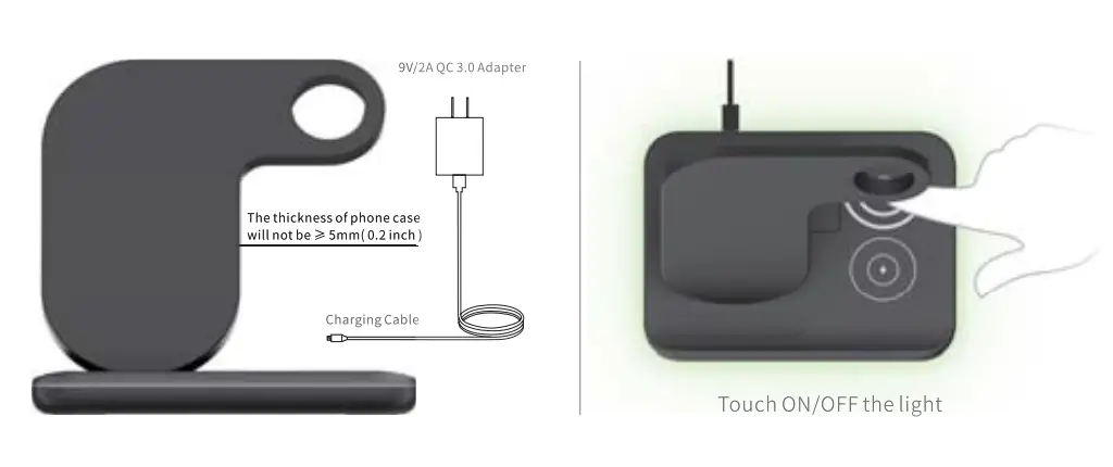 Guanyu-GY-Z5D 3-In-1-Fast-Wireless-Charger-3